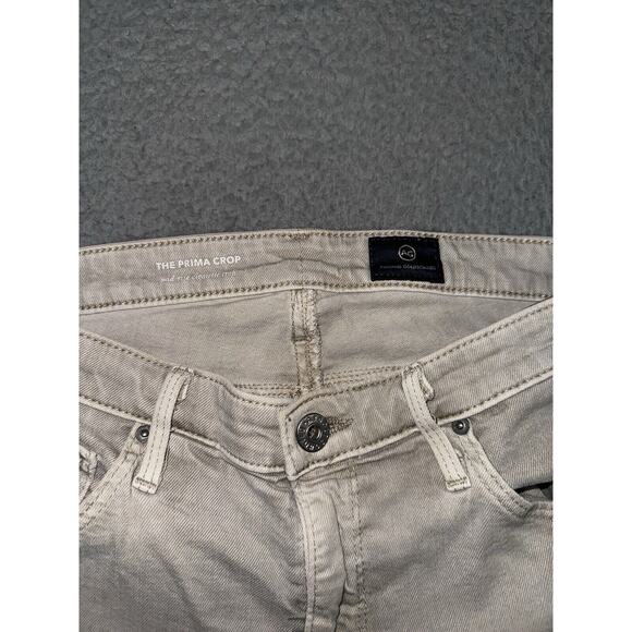 Adriano Goldschmied Jeans Women 29 The Prima Crop Mid Rise Cigarette - Picture 7 of 9